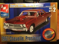 DECALS- Ron DeHoop ‘67 Chevelle, Sportsman drag racing series.