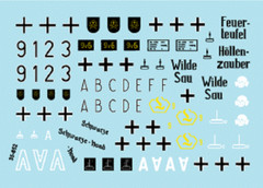 Star Decals 1/35 Grille H, 15cm sIG 33 auf Pz 38(t) Sd.Kfz.138/1 decals 35852 x
