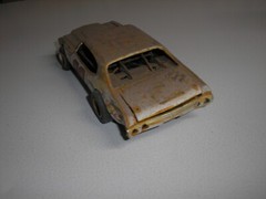 1/24 Custom RUSTY WEATHERED 1970’s Chevy Chevelle Race Car for Junkyard diorama