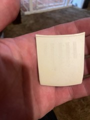 1957 Amt Ford Resin Louvered Hood