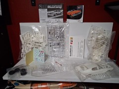 Warren Topes #31 1973 FORD MUSTANG ROAD RACE Model cat Kit Sealed Bags Art