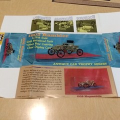 1902 Rambler 1/24th scale outer box wrap antique car Hawk Model Company trophy s