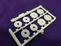 1960 Chevy Nomad Station Wagon STEEL WHEELS from AMT 1:25 Model Kit 60 STEELIES