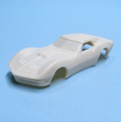 Jimmy Flintstone Custom Corvette Makoshark slot car resin body JFSL21