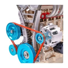 SKILL 4 MODEL KIT 4-CYLINDER DIECAST ENGINE BY MOTOR CITY CLASSICS 99001