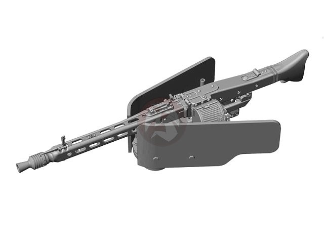 Rado 1/35 Rundumfeuer MG 42 w/Gun Shield for StuG III / StuG IV WWII RDM35S56