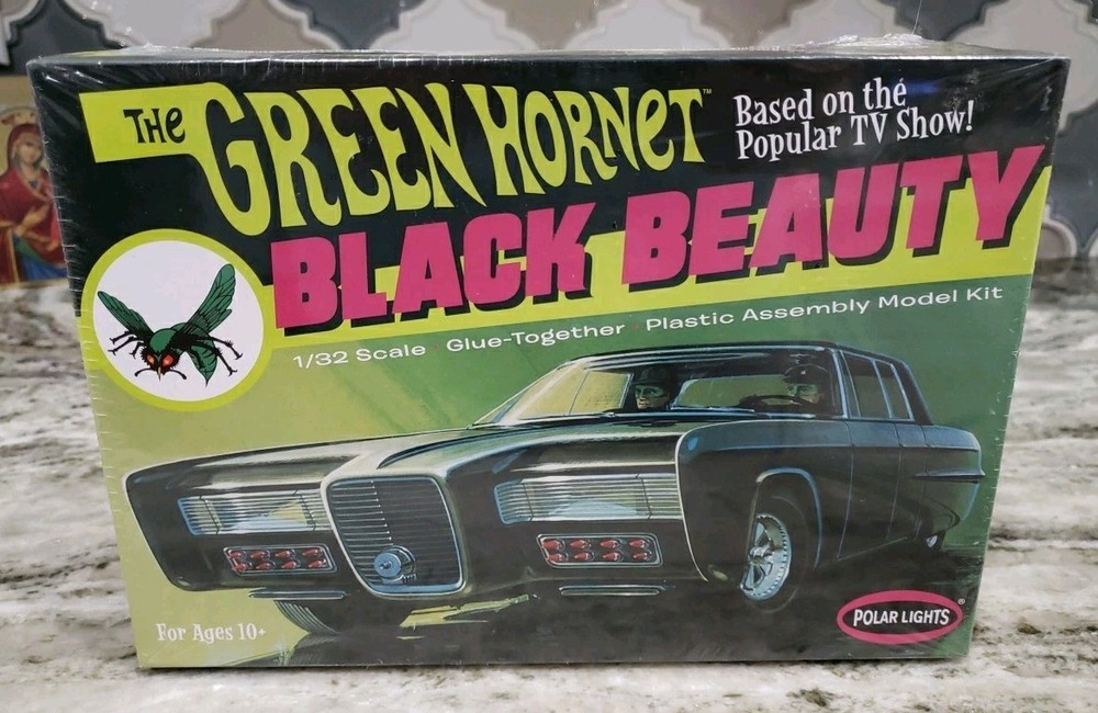 Sealed Green Hornet Black Beauty Car Polar Lights 1:32-Scale Plastic Model Kit
