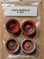 USED WHEELS/HUB CAPS #U 493 1/25 1/24