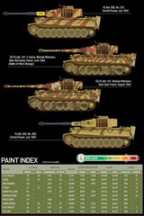 Academy 1/35 Tiger I Late Version 13314 WWII German Heavy Tank Model Kit Sealed
