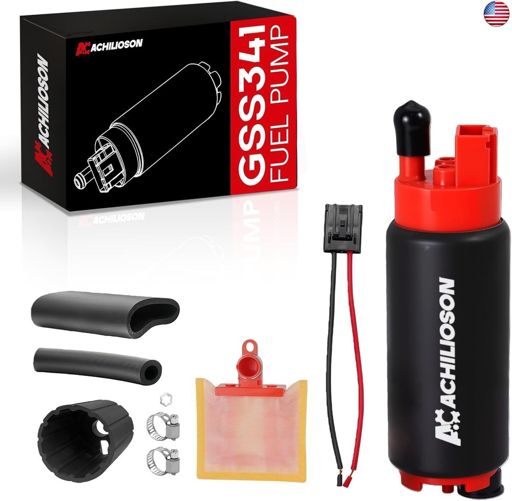 340 LPH High-Flow & High-Pressure Electric Fuel Pump Compatible with GSS341