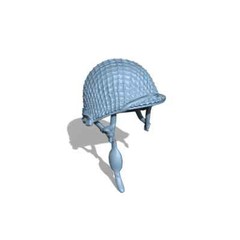 LY35231A 1/35 Model Upgrade Parts American Soldier Helmets Type1 3D PRINTING