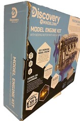 Discovery Mindblown DIY Model Engine Kit – 4-Cylinder STEM Toy for Kids & Adults