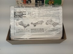 1963 Revell Sanitary Bucket ‘T’ & Mooneyes Dragster Double Car Kit Sealed Nos