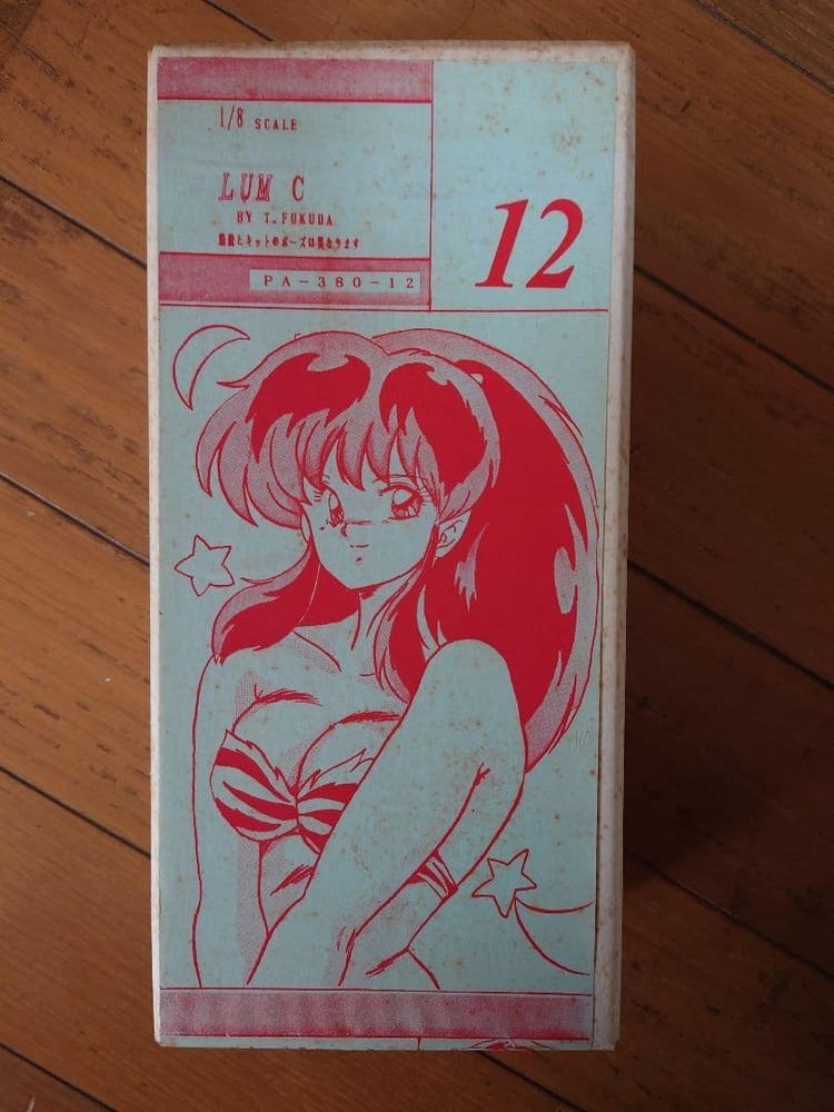 Urusei Yatsura Lum 1/8 Resin Garage Kit Vintage Anime Model Japan 1980s