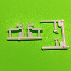 1985 Camaro Z28 1/24 Revell Mirrors Drivers Passenger Pair