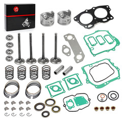 Top End Kit STD Piston & Ring + Gasket Seal + Exhaust Valve + Intake Valve Sprin