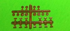 Trailer Marker Lights 1/25 Fruehauf Van Trailer AMT Tractor Amber Red Yellow
