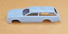 RESIN 3D PRINTED 1/25 1979 CHEVY MALIBU CHOPPED WAGON OUTLAW, SUPER PRO MOD BODY