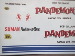 Pandemonium 66′ Cuda F/C 1/25th Decal from Fremont Racing Specialties