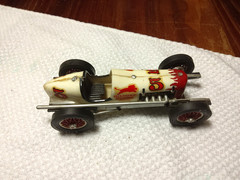 Vintage Gilmore 535 Indianapolis Indy 500 Racing Car Plastic Model Kit Built