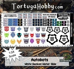 Autobots – 1:24 Scale Waterslide Decals