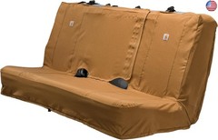 Carhartt Universal Nylon Duck Canvas Automotive Bench Seat Covers, Durable