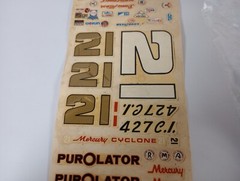 Mercury Cyclone #21 Donnie Allison MPC 1:25 Model Kit # 1-1704 Sealed Parts Bags
