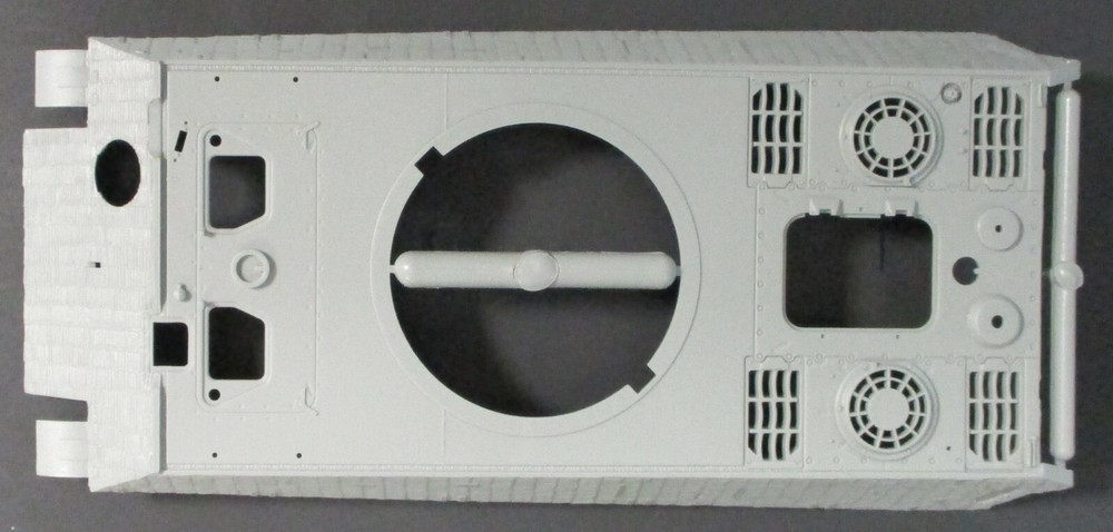 Dragon 1/35th Scale Kingtiger Porsche Turret – Upper Hull from Kit No. 6848