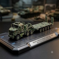 M1070 Military Truck 1/72 Scale Quick Build Model Kit Army Green Vehicle Gift