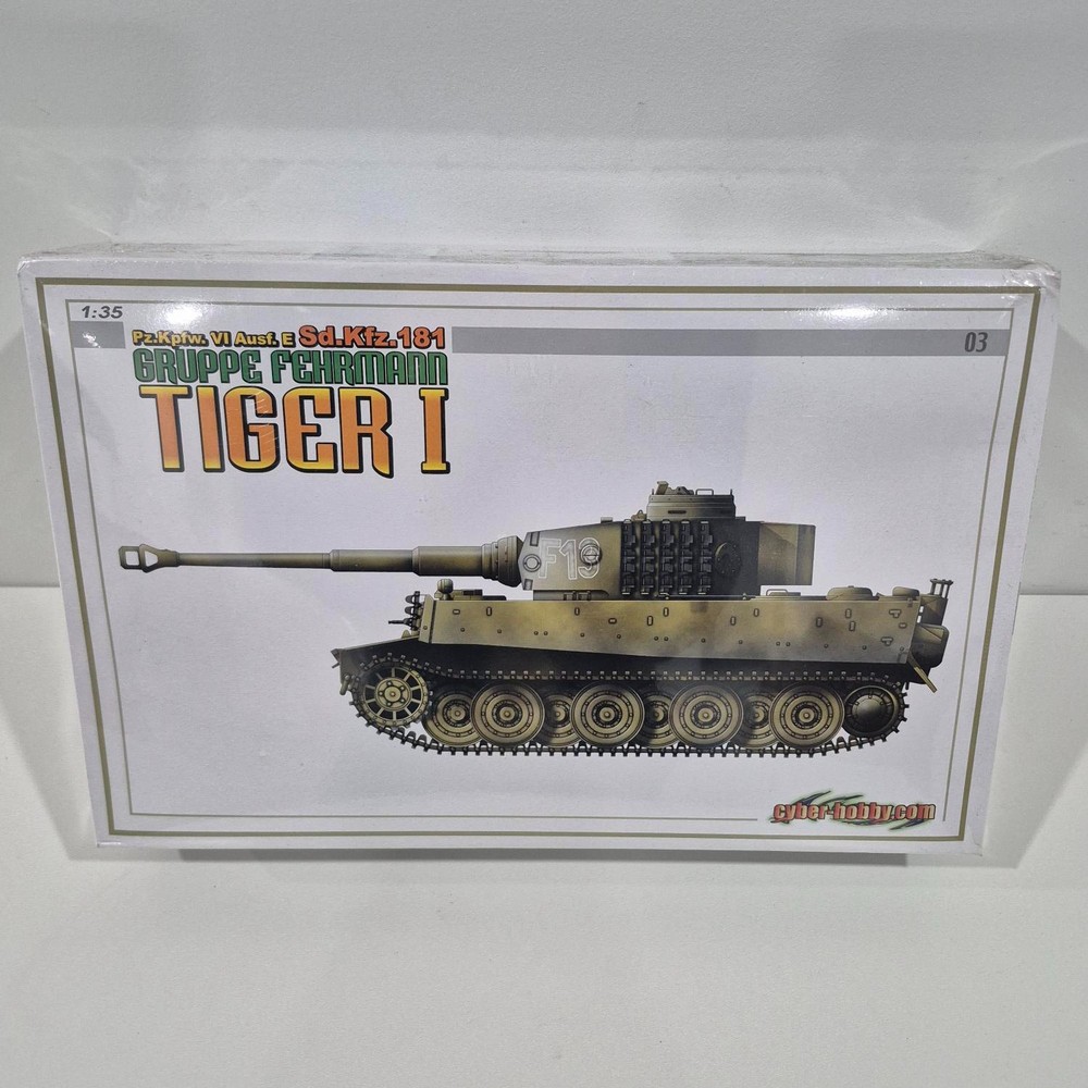 ​Cyber Hobby 1/35 Scale Pz.Kpfw. VI Ausf. E Sd.Kfz. 181 Gruppe Fehrmann Tiger I