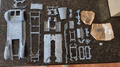 HUBLEY Metal model kit – SJ DUESENBERG; unassembled; #4864; 1/18 scale