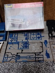 Vintage 1989 REVELL ‘67 Chevelle SS396 1:25 Model Kit