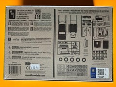 1965 CHEVROLET CHEVELLE MODIFIED STOCKER MODEL KIT AMT ROUND 2 1/25 SCALE NEW!!!