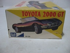 Empty Box Only – MPC Toyota 2000 GT Model Kit #404-200