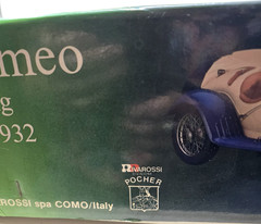 Pocher Alfa Romeo Spider Touring Gran Sport 1932 1:8 Scale Model Kit Incomplete