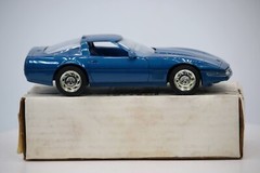 AMT/ERTL 1991 Corvette ZR-1 Medium Quasar Blue #6934 Promo Model 1:24