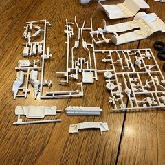 Monogram 2912 ’69 Ford Talladega 1/24 model kit DAMAGED
