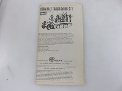 Hasegawa 8 Ton Half Track Quadruple 20m/mAA Sd.Kfz.7/1 1/72 Scale Model Kit 714