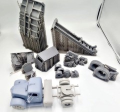 1/25 Euclid R-15 Complete Kit with Cummins 6 Inline Engine