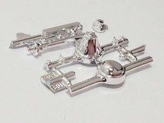 1933 Willys GASSER REAR AXLE / DIFFERENTIAL / DRIVESHAFT from AMT 1:25 Model Kit