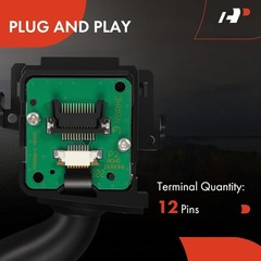 A-Premium Windshield Wiper Switch Assembly Compatible with 2011-2019 Ford