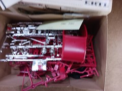 Revell Sting Ray III, AMT Ford ’29 Model A, Partially Assembled.