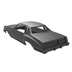 1/25 Scale Resin 1977 Monte Carlo Body 3D Printed