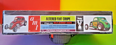 AMT Double Dragster Kit Amt627 1/25 Model Kit Sealed Metal Tin