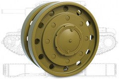 MiniArm 1/35 KV Roadwheel set (Early, 1940) for Zvezda/Tamiya/Trumpeter kits
