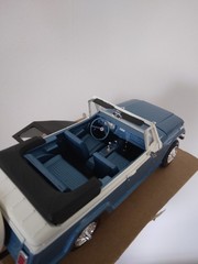 PRO-BUILT MPC 1968 JEEPSTER CONVERTIBLE 1:25 FROM MODEL KIT #2068-200 DETAILED !