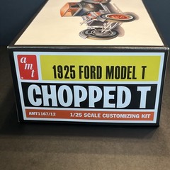 New AMT 1925 Ford Model T Chopped T Retro Deluxe 1:25 AMT1167/12 Inside Unopened