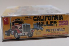 AMT PETERBILT CALIFORNIA HAULER 359 SCALE 1:25 MODEL KIT NEW AMT866/06