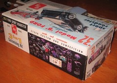 AMT 1932 Ford Model B Sport Roadster Kit # 332 Survivor Built Stock in Box 32