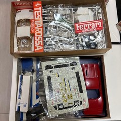 TAMIYA 1/24 FERRARI TESTAROSSA & nichimo FERRARI365 GT-4 Berlinetta Boxer